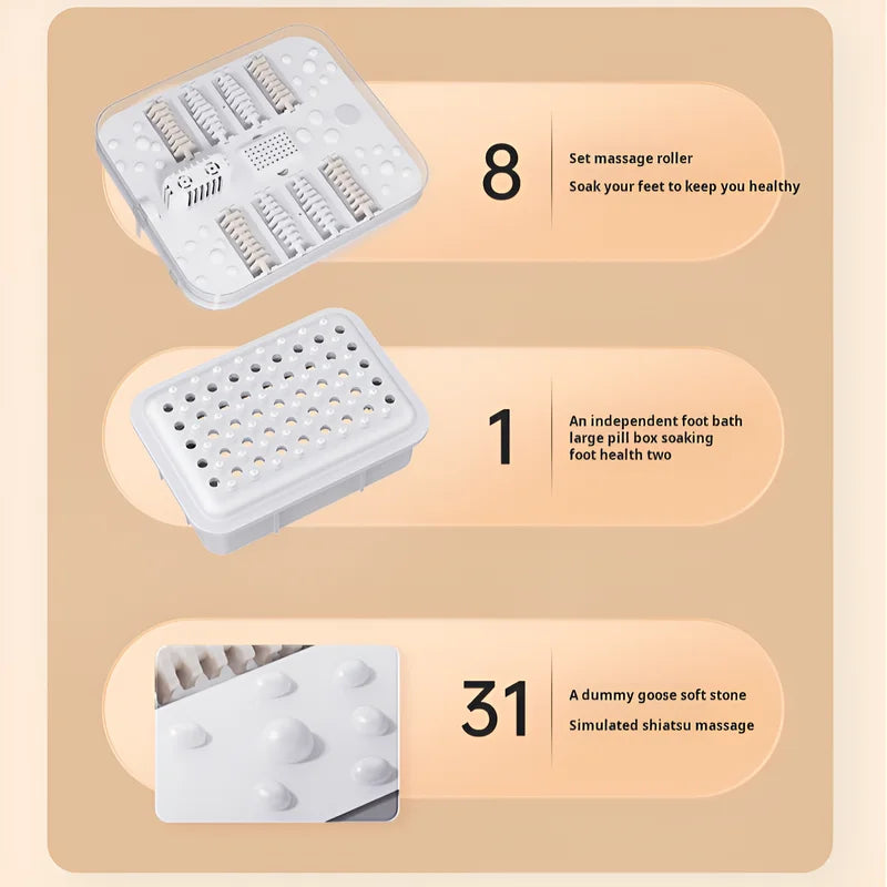 BelezzaLux Foldable Electric Foot Spa™