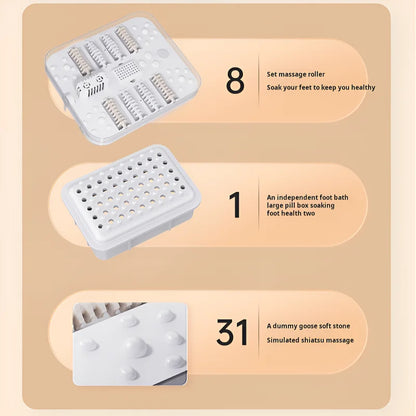 BelezzaLux Foldable Electric Foot Spa™